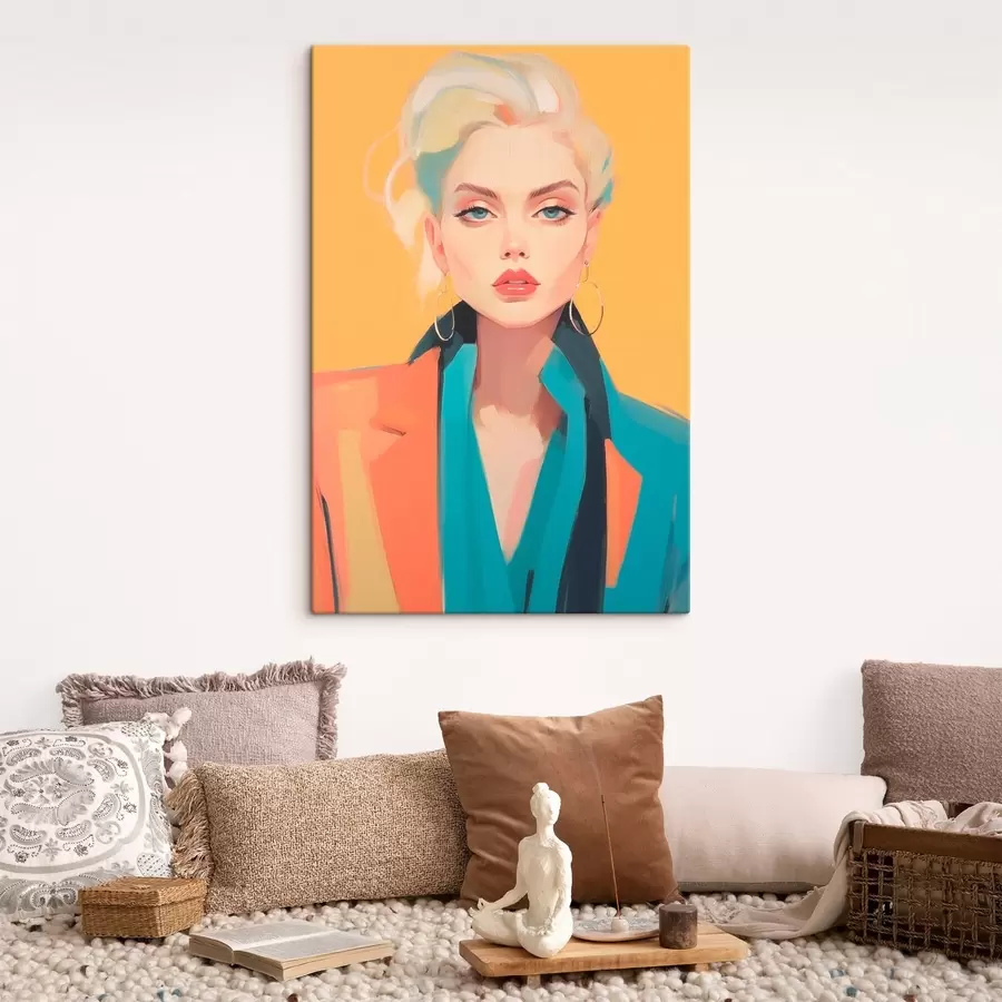 Tablouri Fata în jachetă s46422