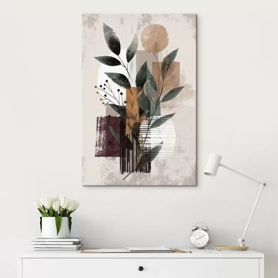 Tablouri Abstracție frunză s46393