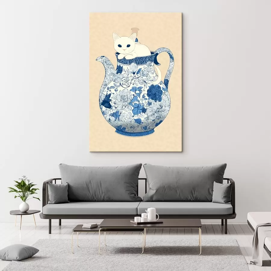 Tablouri Pisica în ulcior s46432