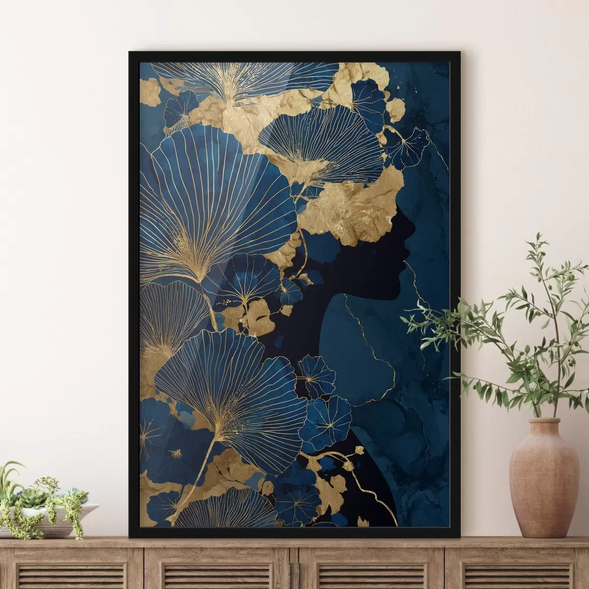 Poster Frunze abstracte f46367