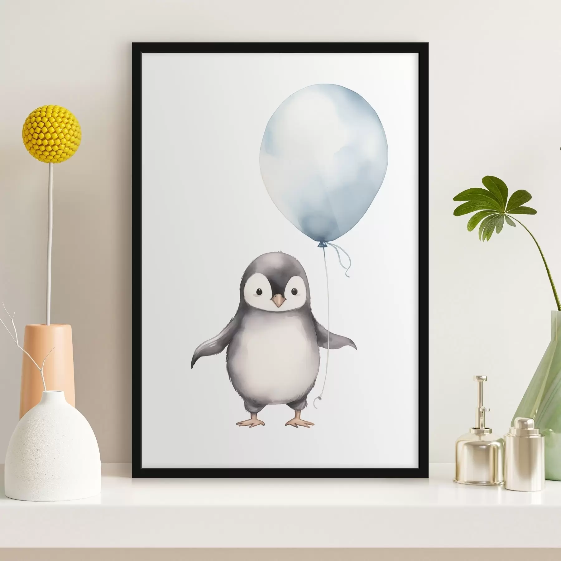 fototapet Pinguin f46374