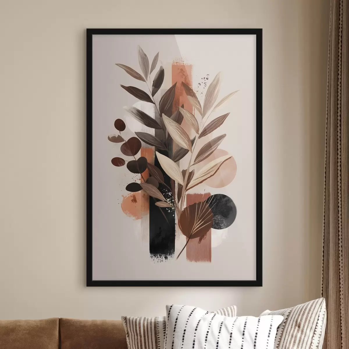 Poster Frunze abstracte f46376