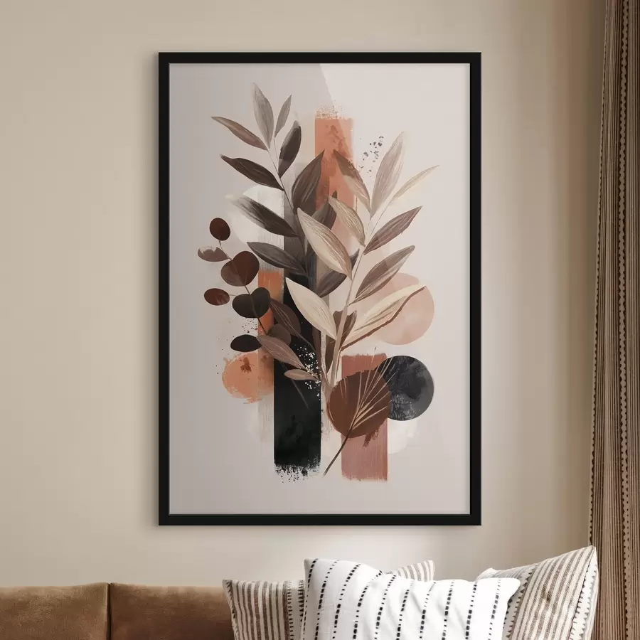 fototapet Frunze abstracte f46376