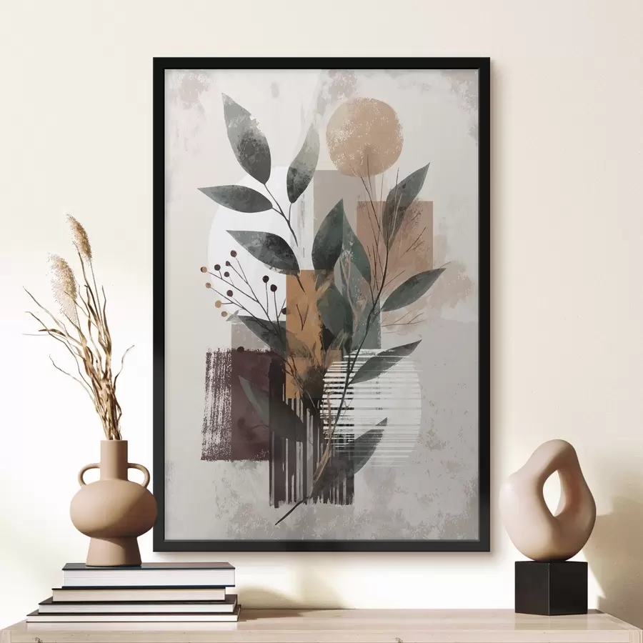 fototapet Abstracție frunză f46393