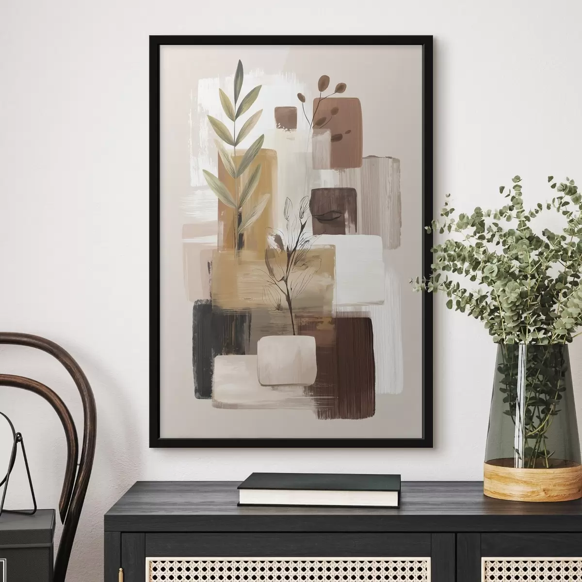 Poster Abstracție frunză f46394