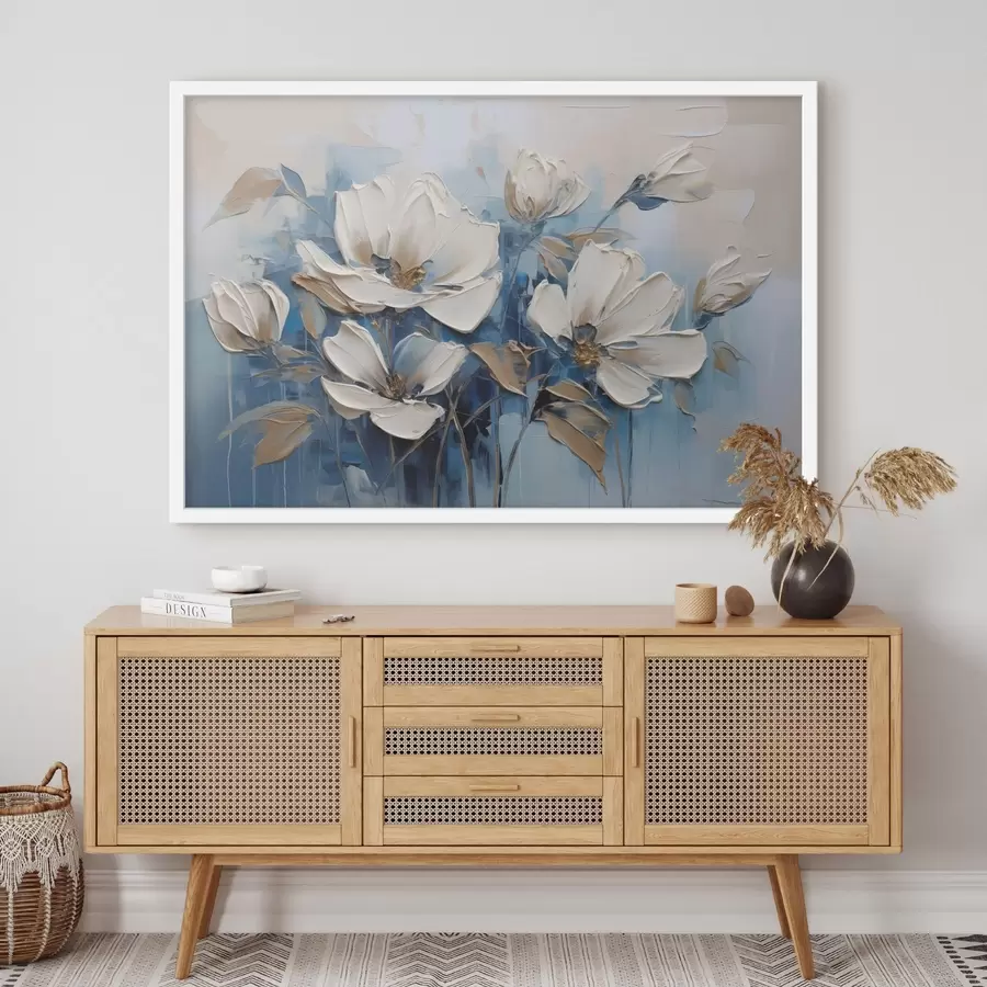 fototapet Flori pictate f46396