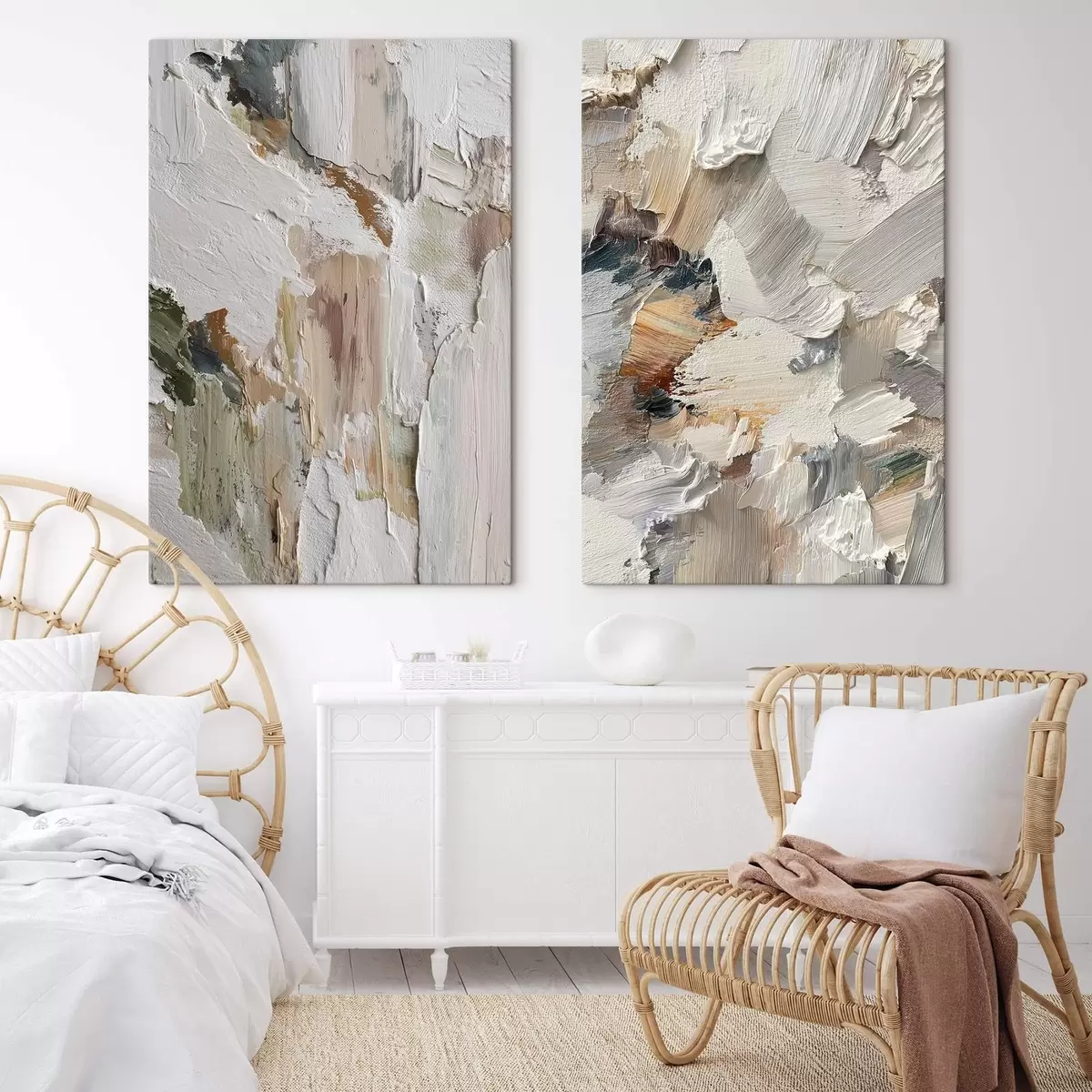 Tablouri Textură impasto abstractă m00916