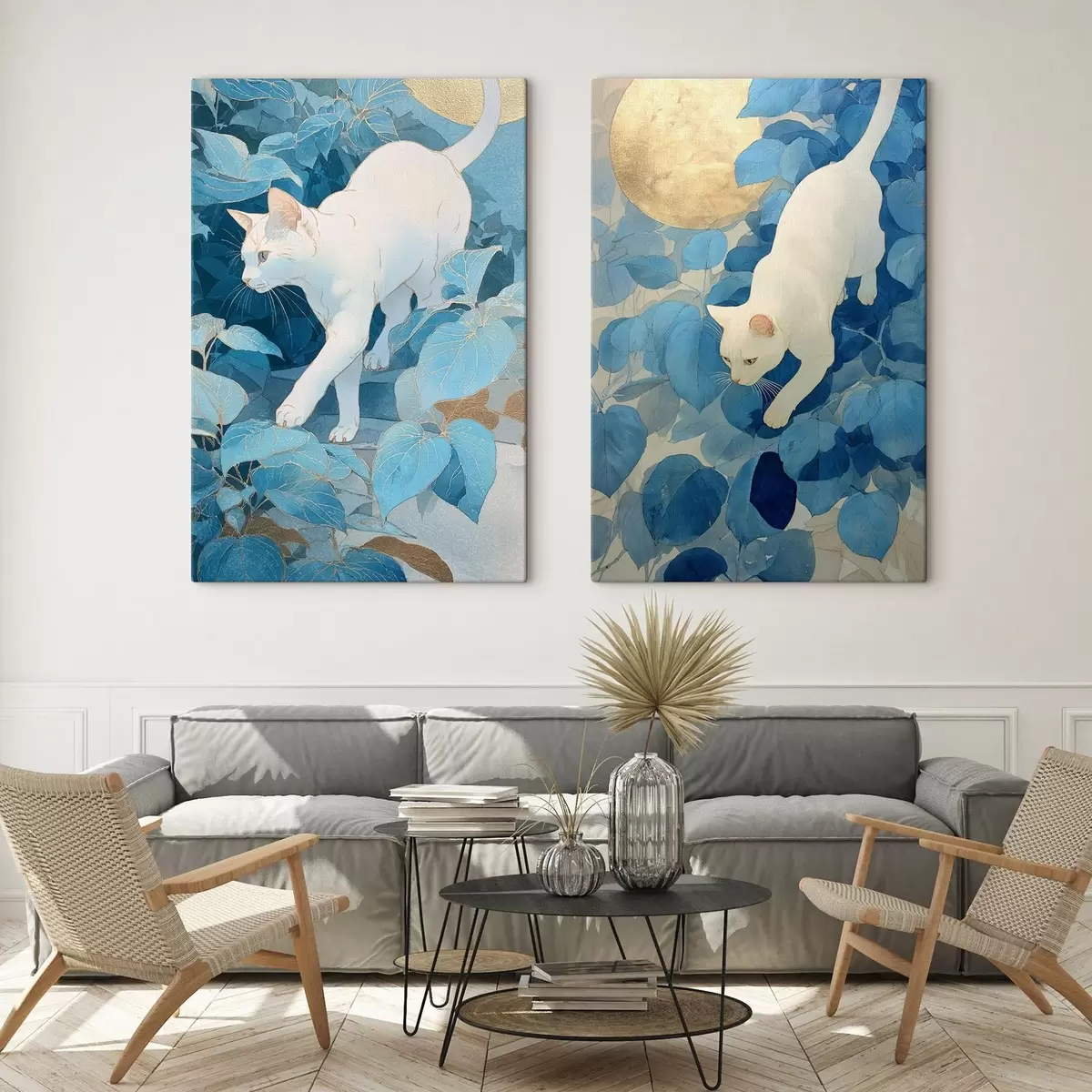 Tablouri Pisica albă m00924