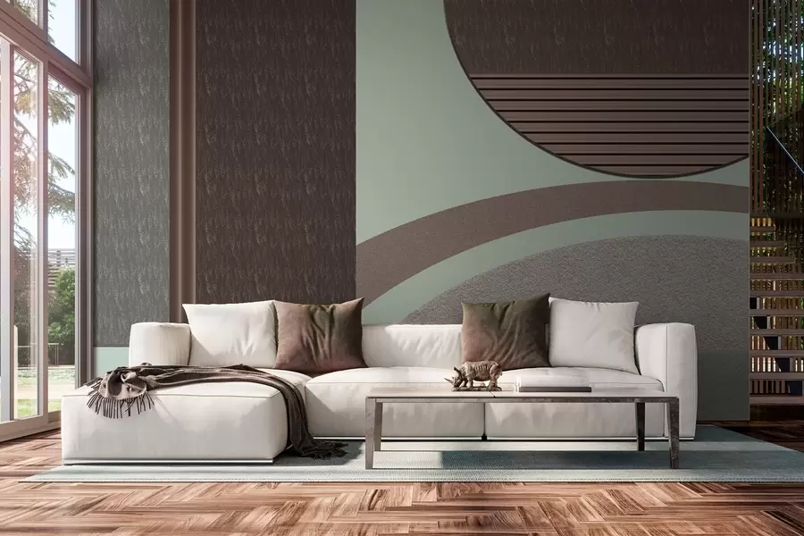 fototapet geometrie abstractă texturată  w04631