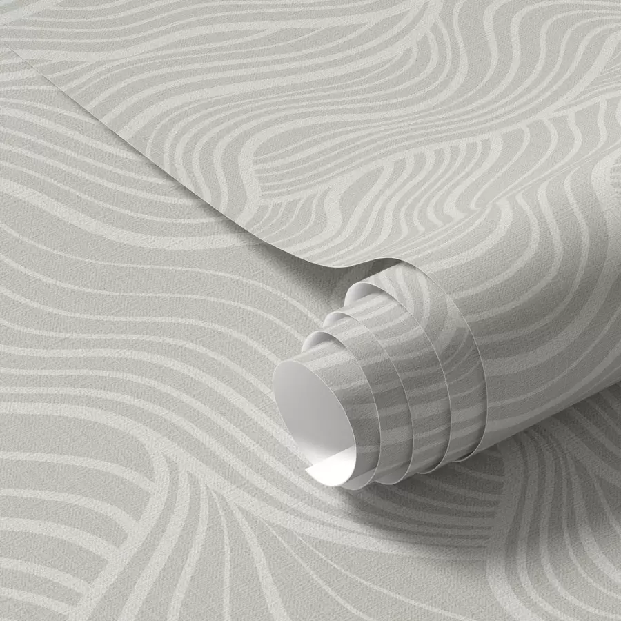 fototapet Valuri pe fundal gri-măsliniu cu textură de țesătură a00681