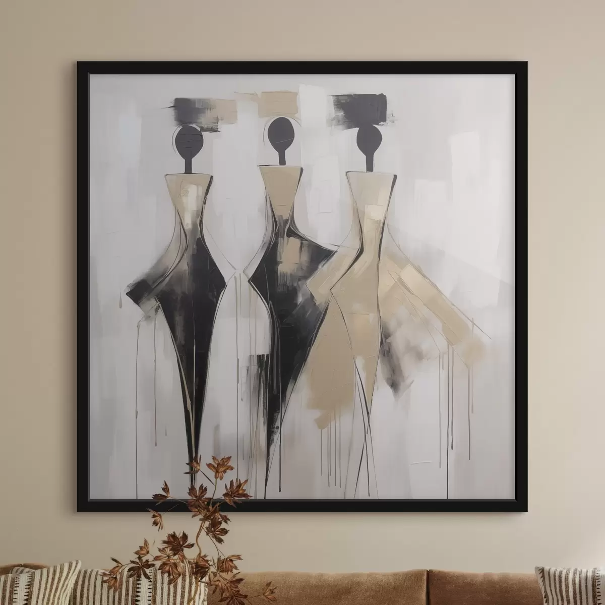 Poster Siluete abstracte f46436