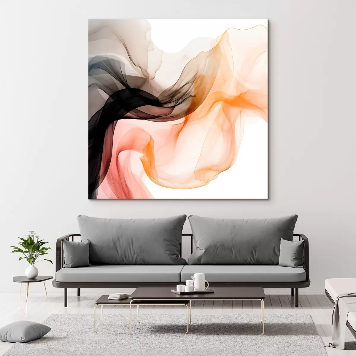 Tablouri Fluxuri de aer, abstracție transparentă s46332