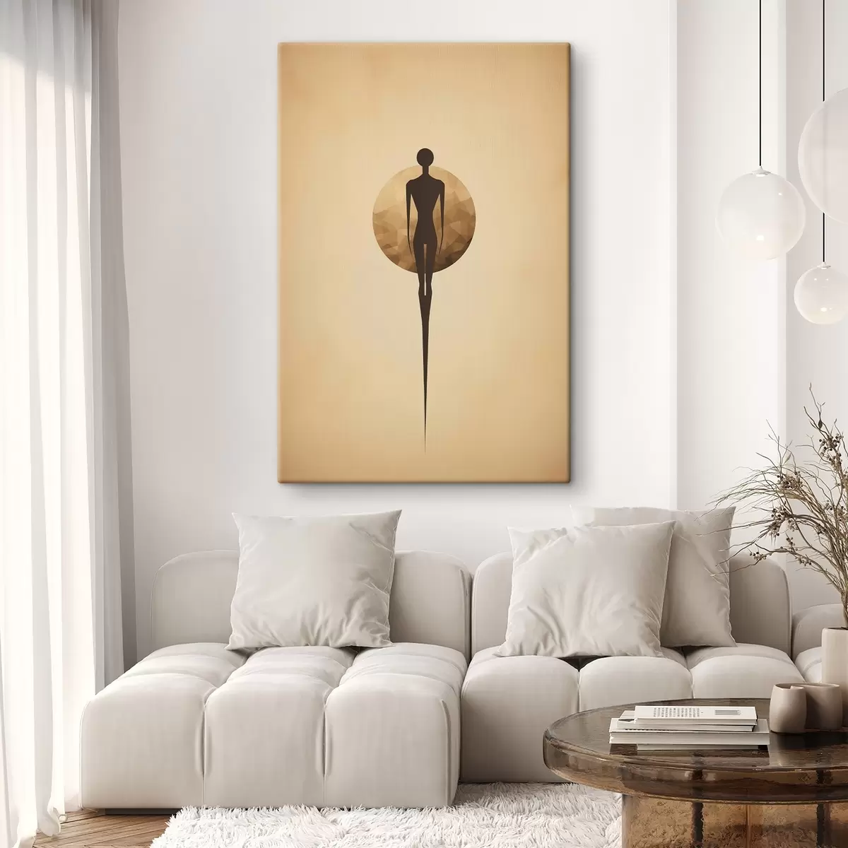 Tablouri Siluetă abstractă s46356