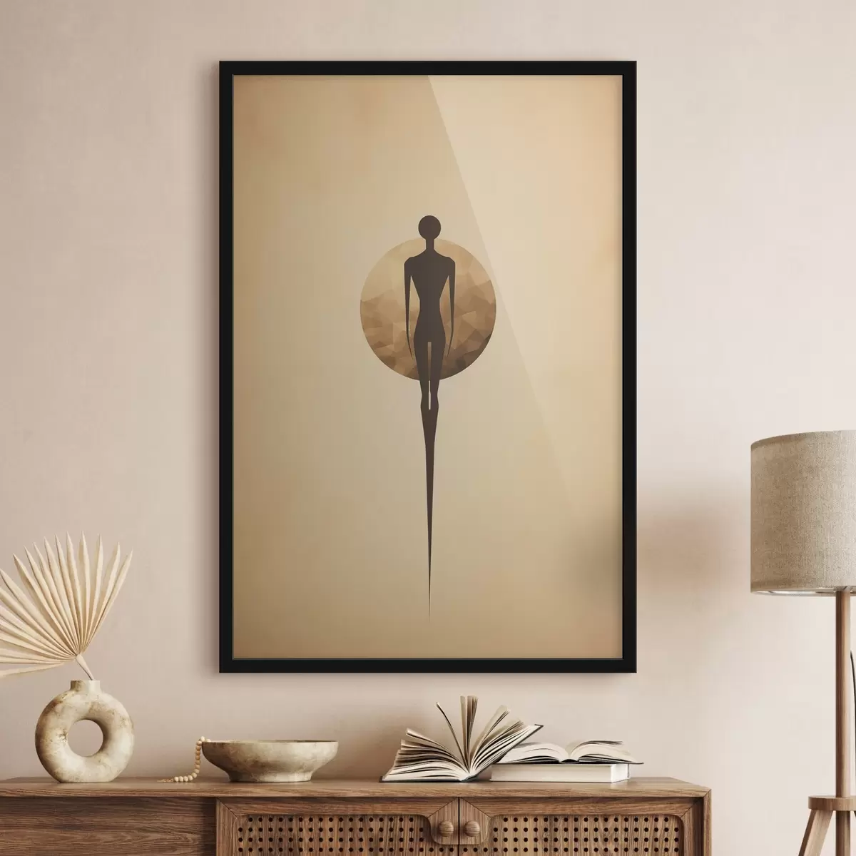 Poster Siluetă abstractă f46356