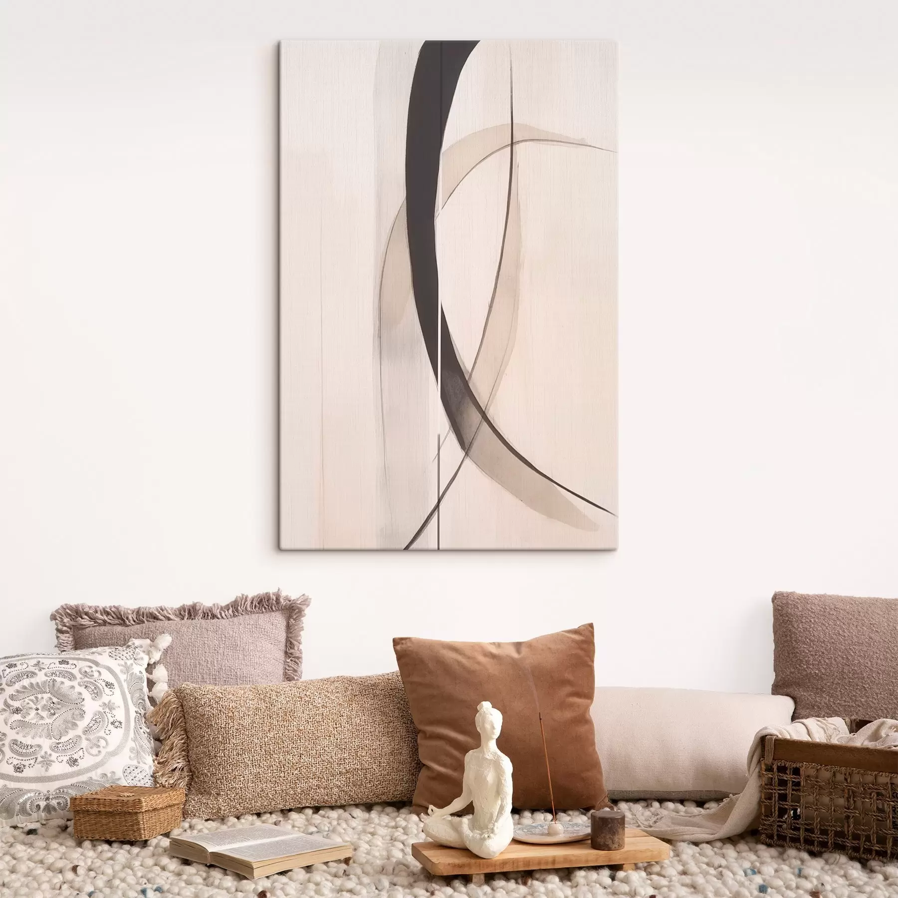 Tablouri Caligrafie elegantă. Abstracție s46468