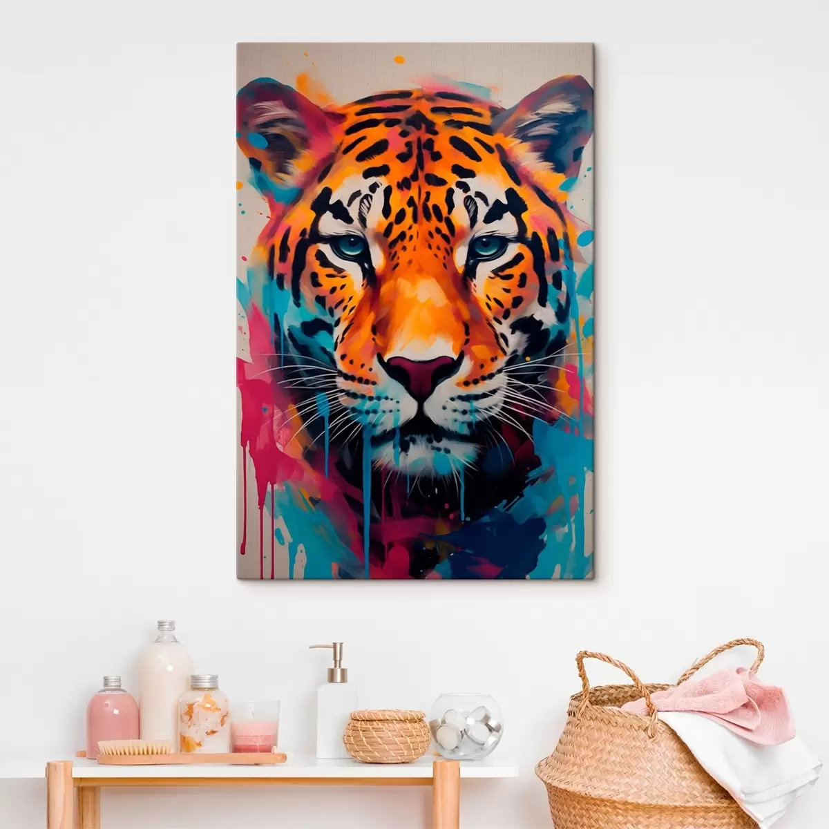 Tablouri Jaguar în stilul artei stradale s46476