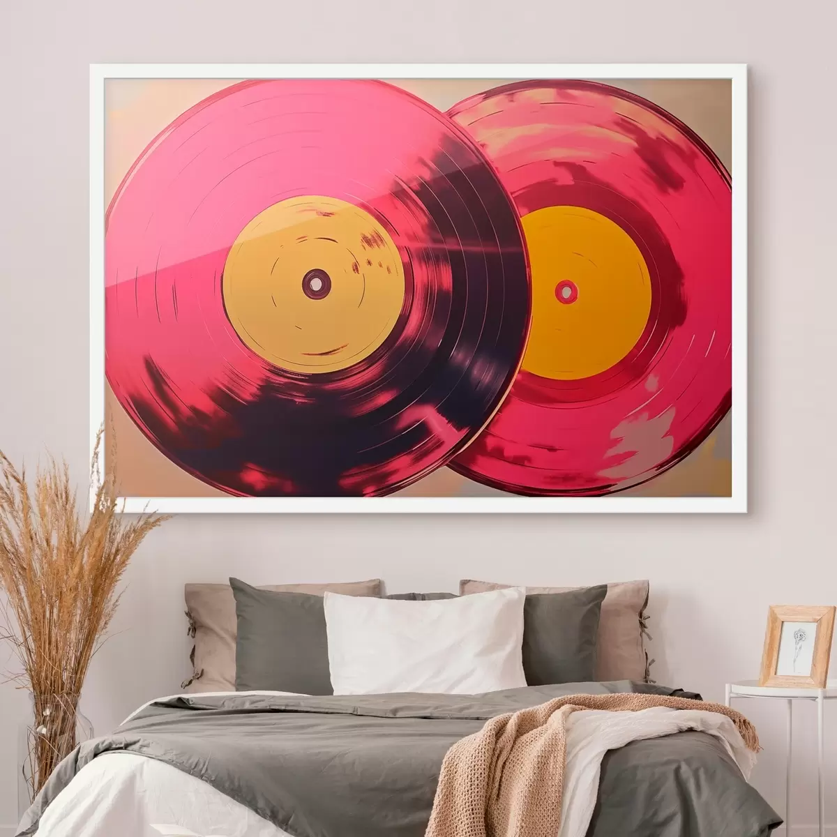 Poster Discuri de vinil colorate f46459