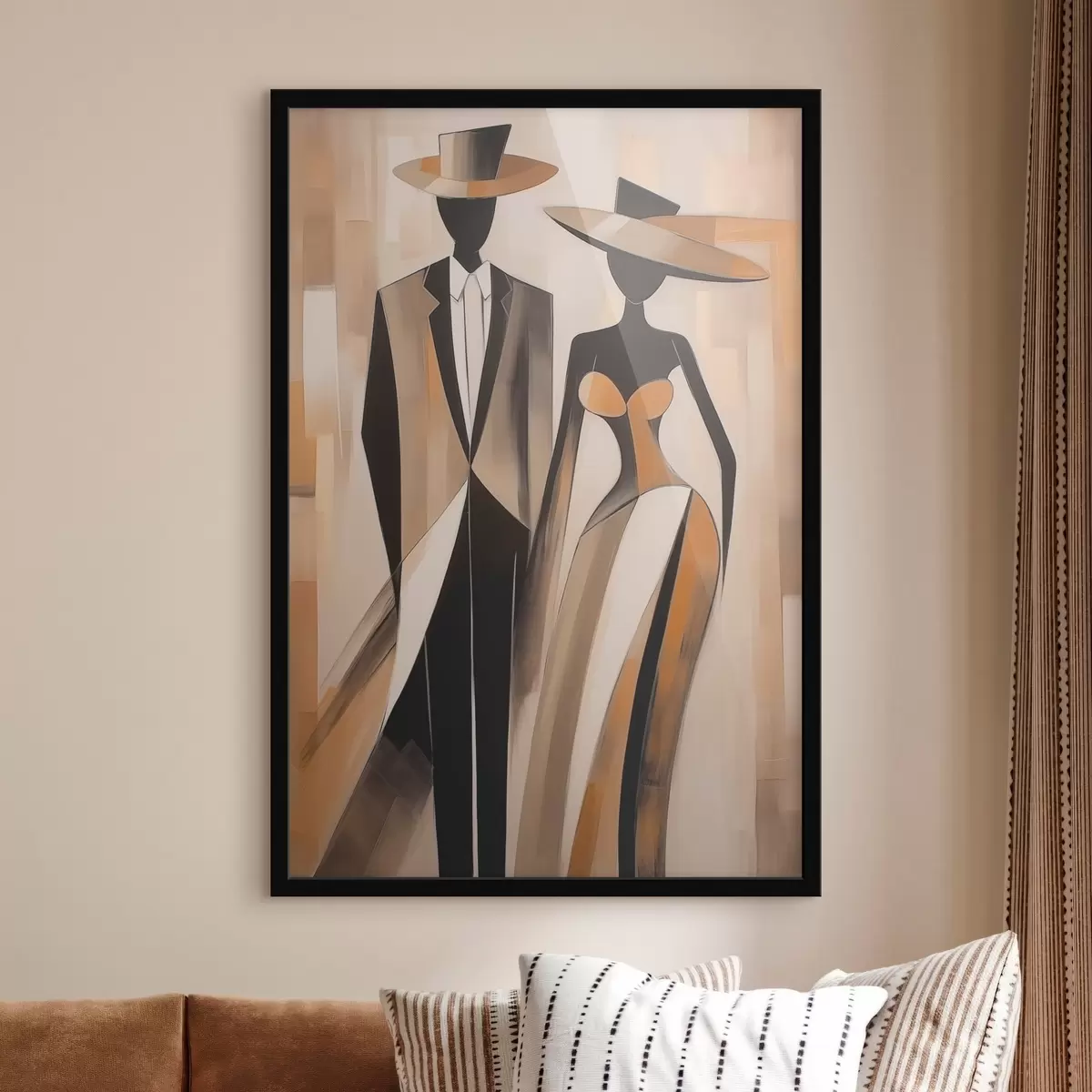 Poster Siluete de cuplu f46477