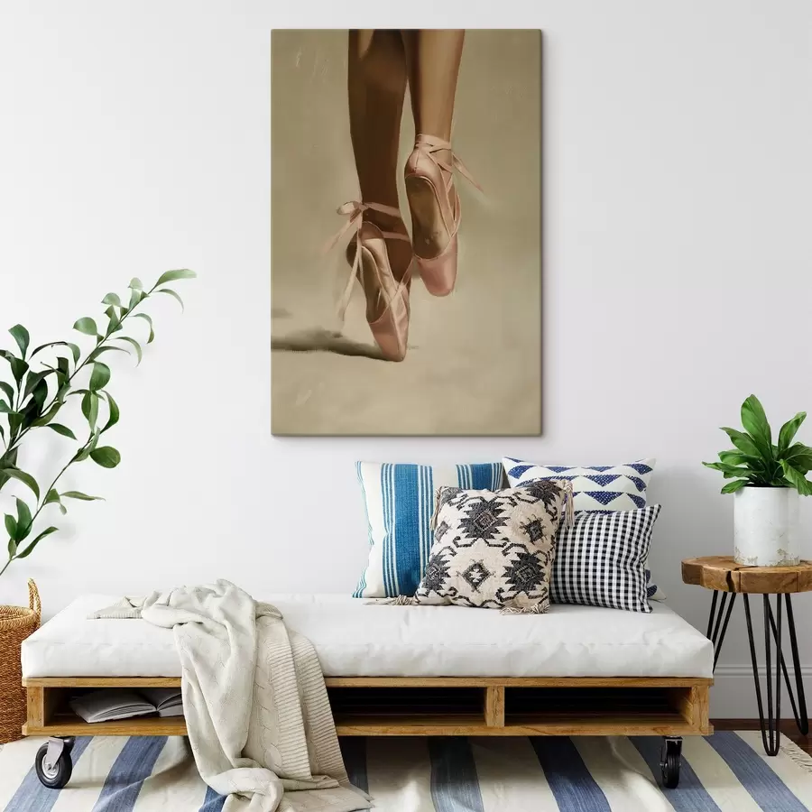 Tablouri Pantofi roz Pointe s46597