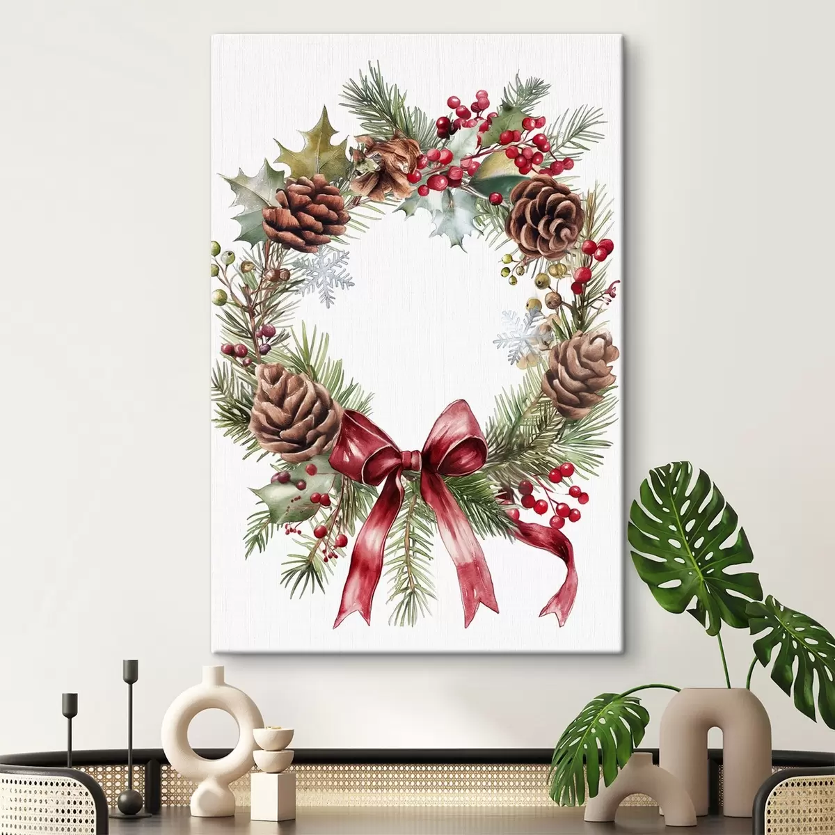 Tablouri Coroană de Crăciun s46601