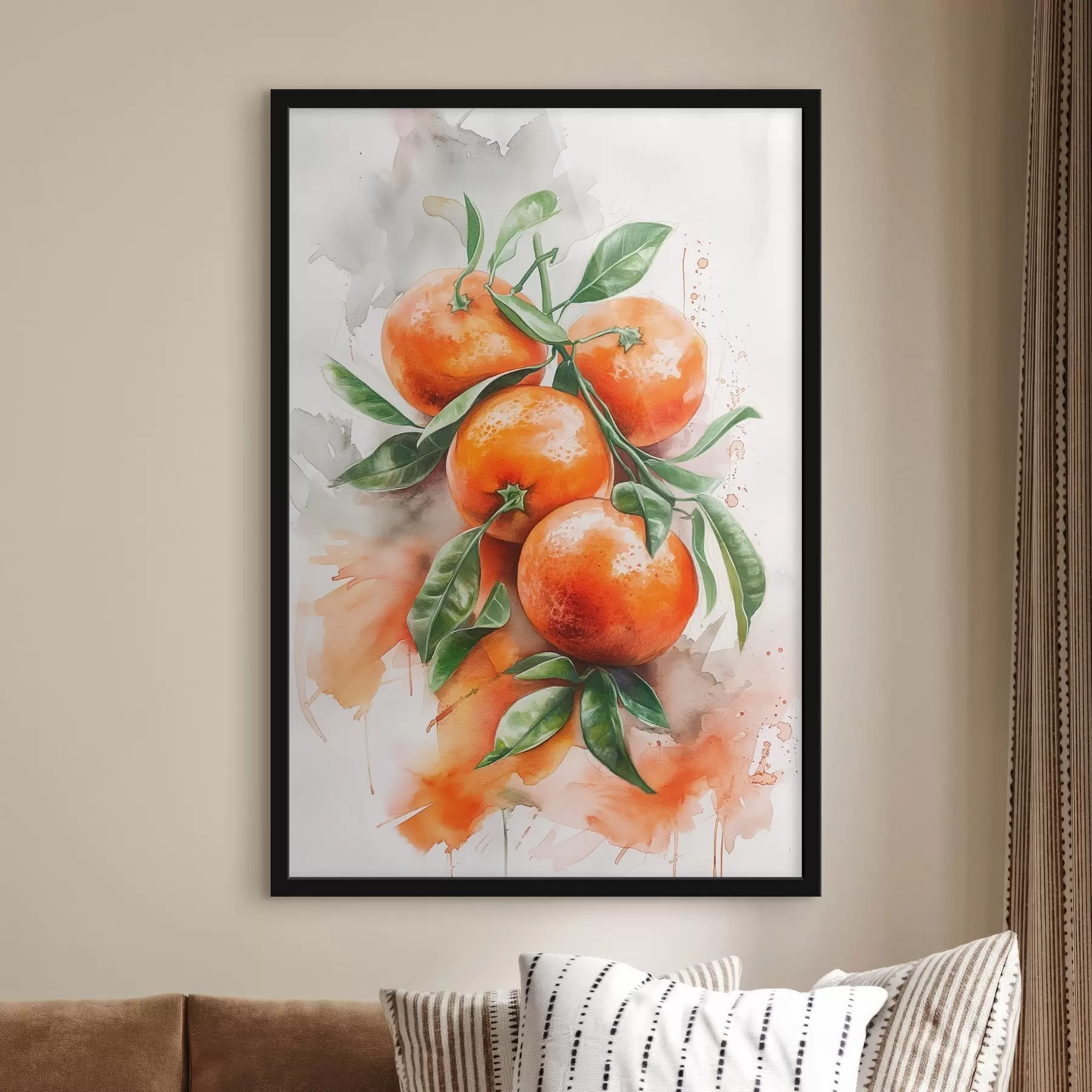 fototapet Mandarine coapte f46586