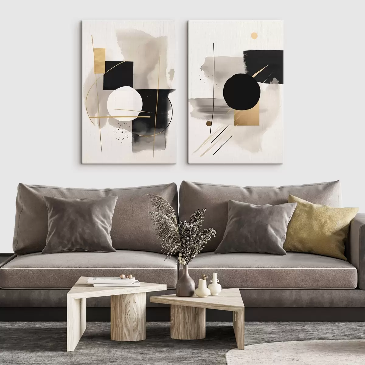 Tablouri Abstracții cu forme m00940