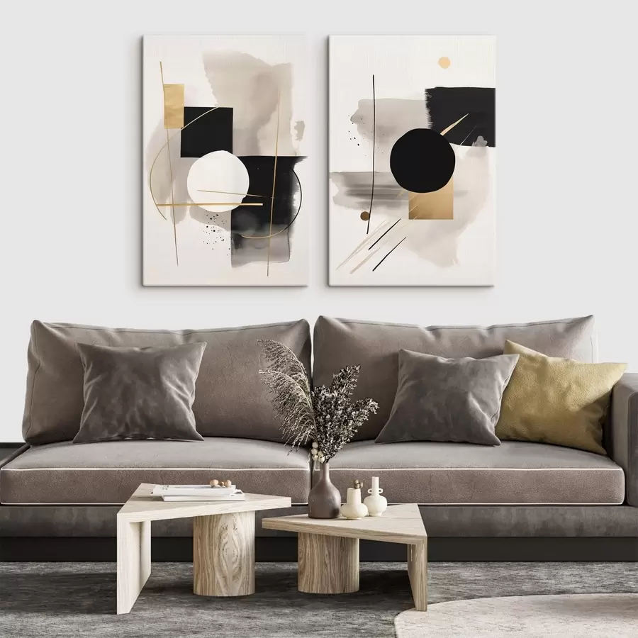 Tablouri Abstracții cu forme m00940