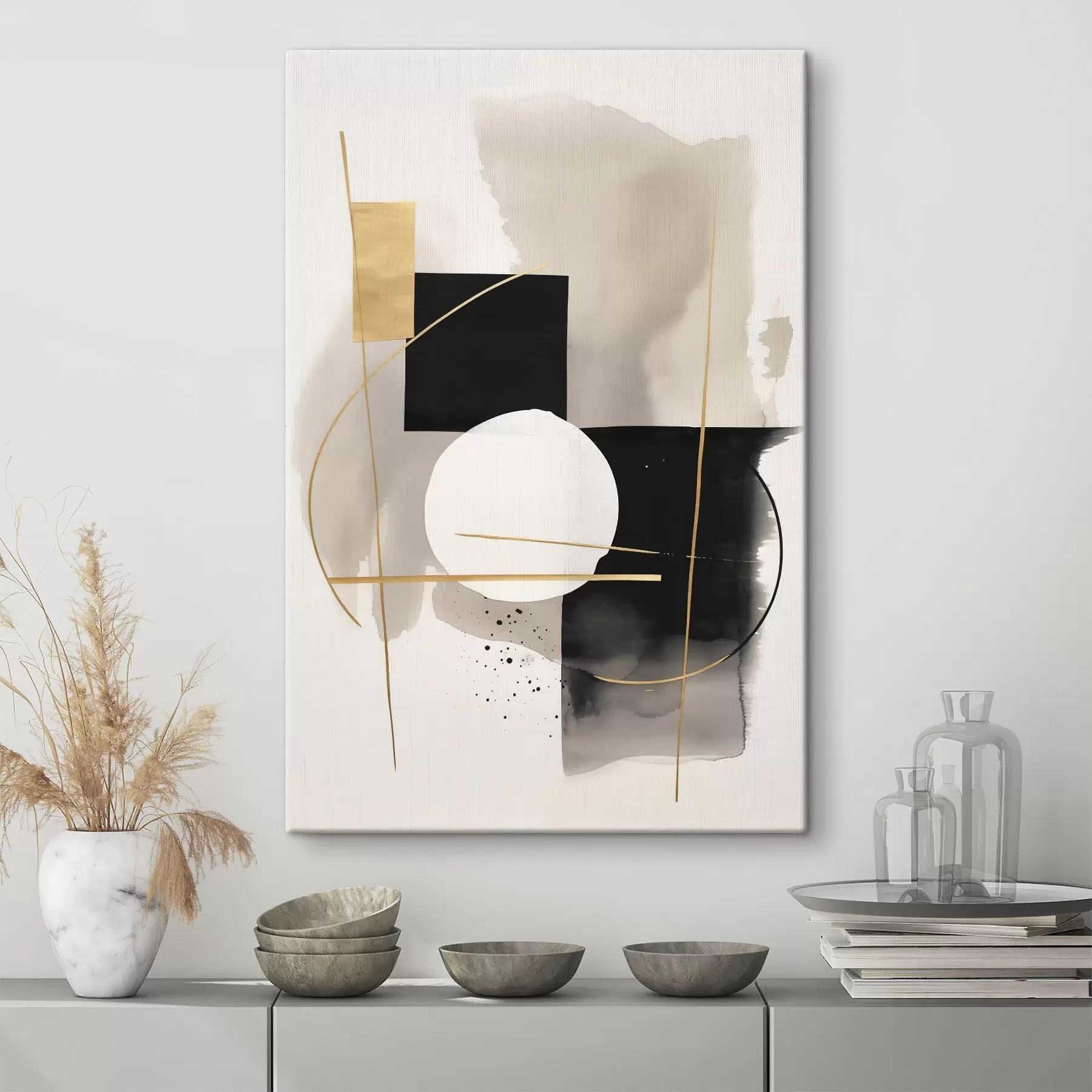 Tablouri Abstracții cu forme s46573