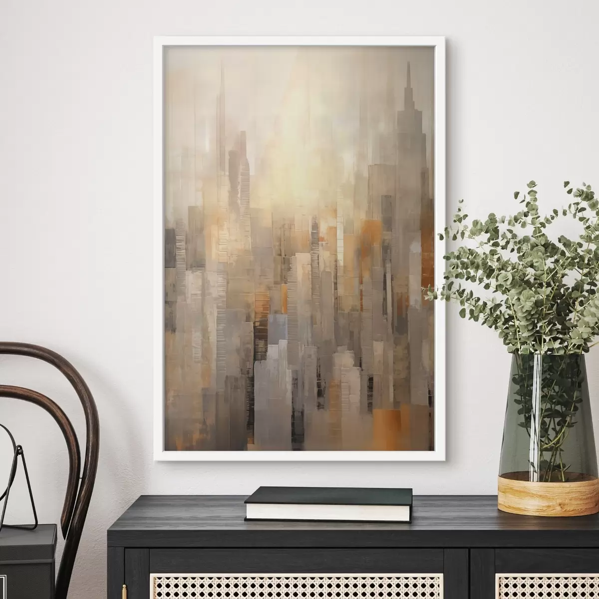 Poster Peisaj urban abstract f46580