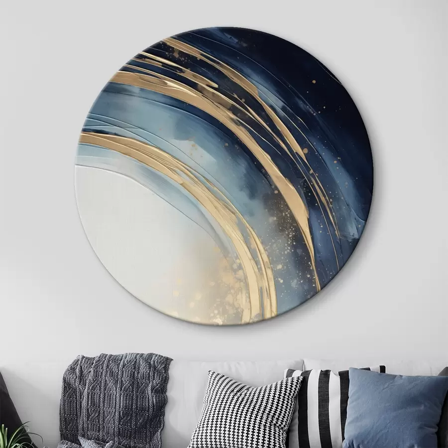 Tablouri Inele înguste stratificate peste orizontul palid r46489