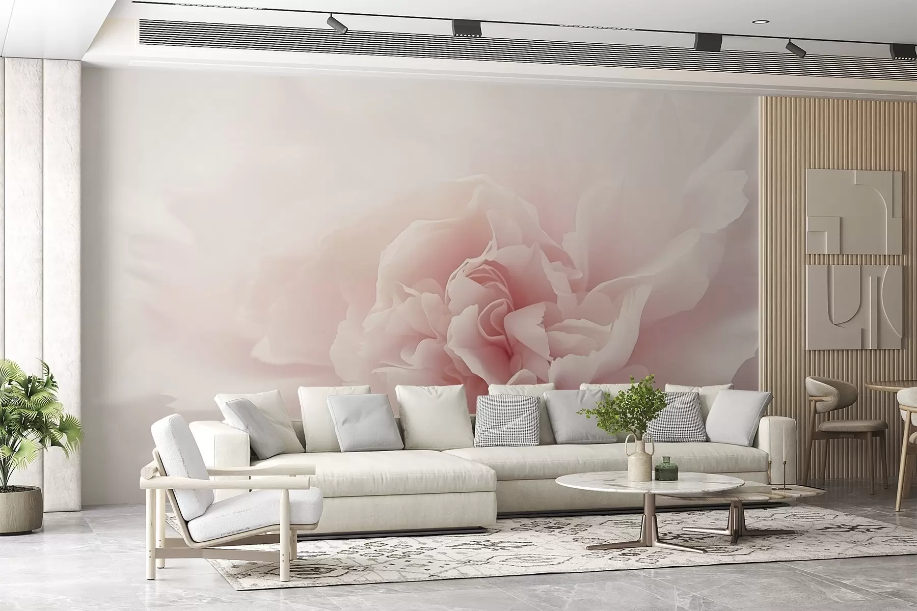 fototapet Petale, floare mare w04891