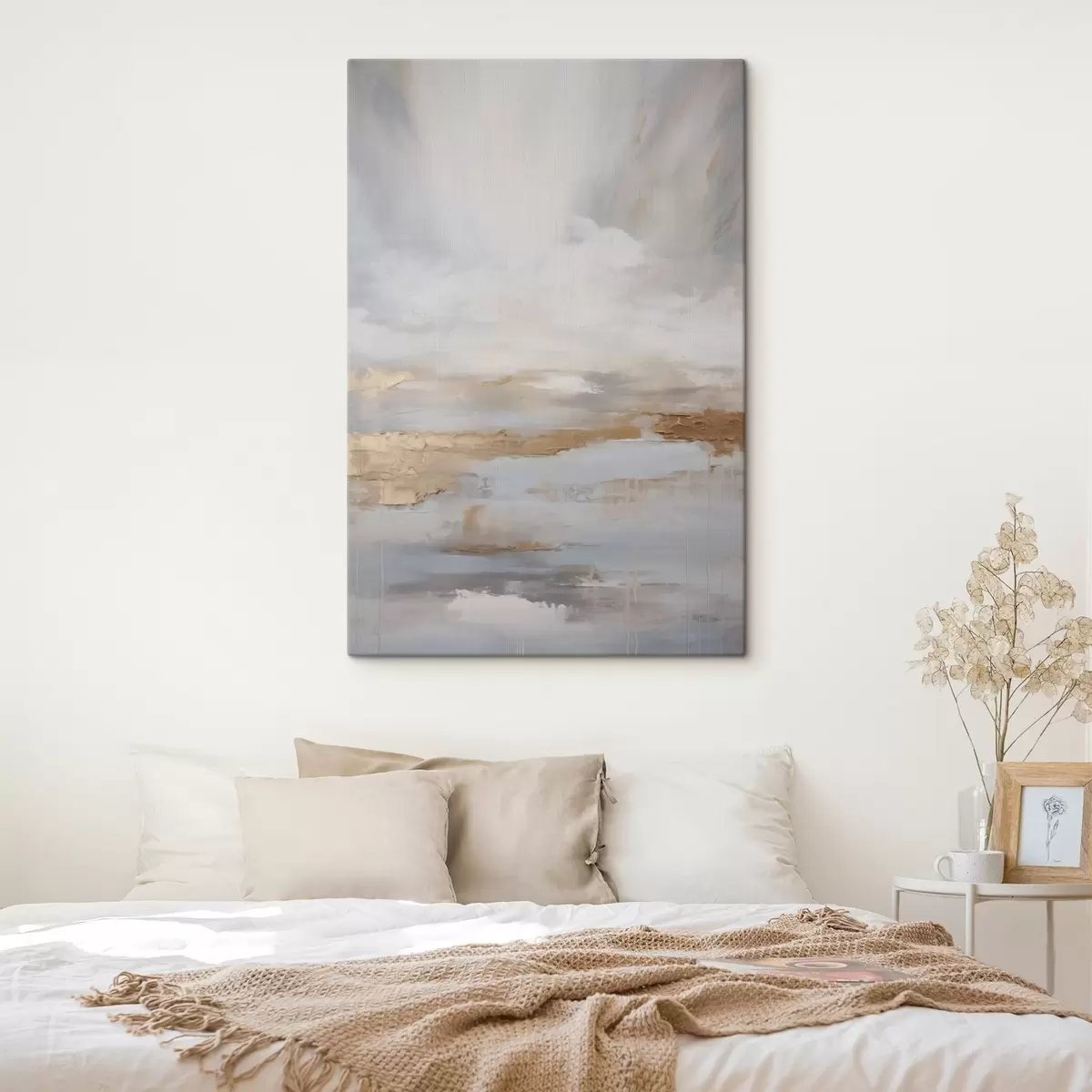 Tablouri Compoziție abstractă imitație de pictură s46678