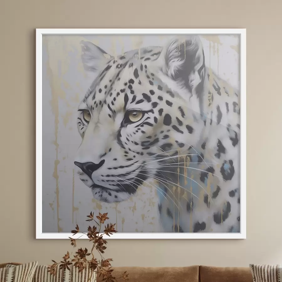 fototapet Leopard f46668