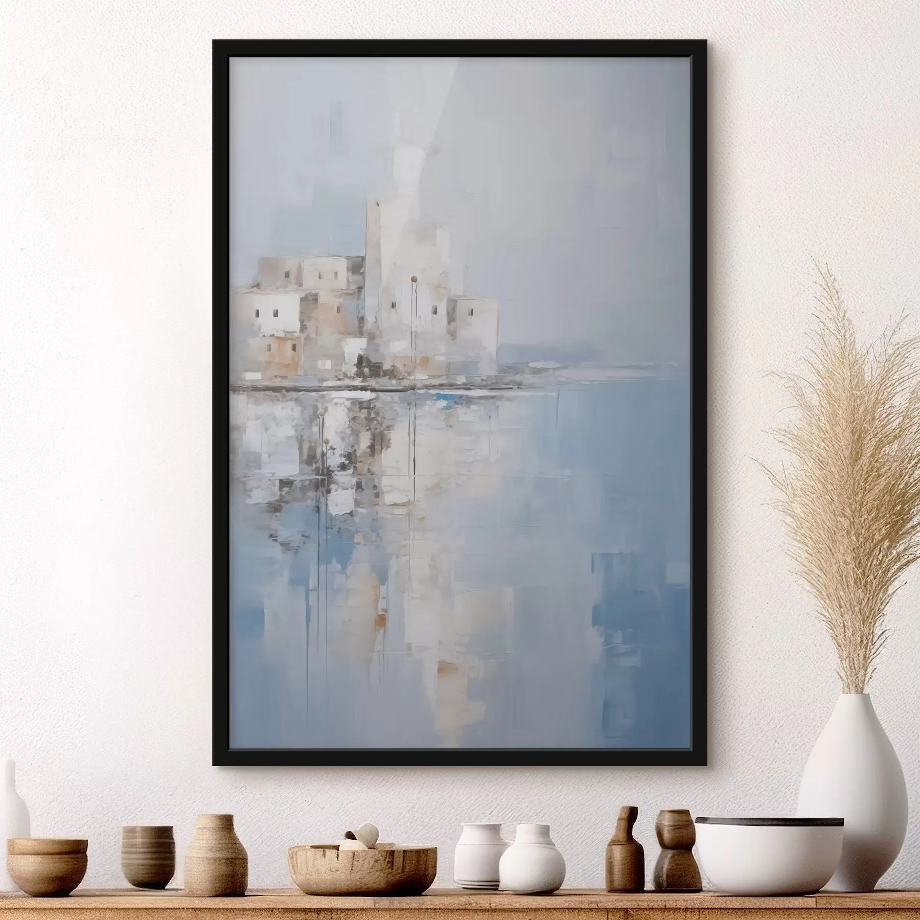 fototapet Imitarea peisajului abstract în pictură f46674