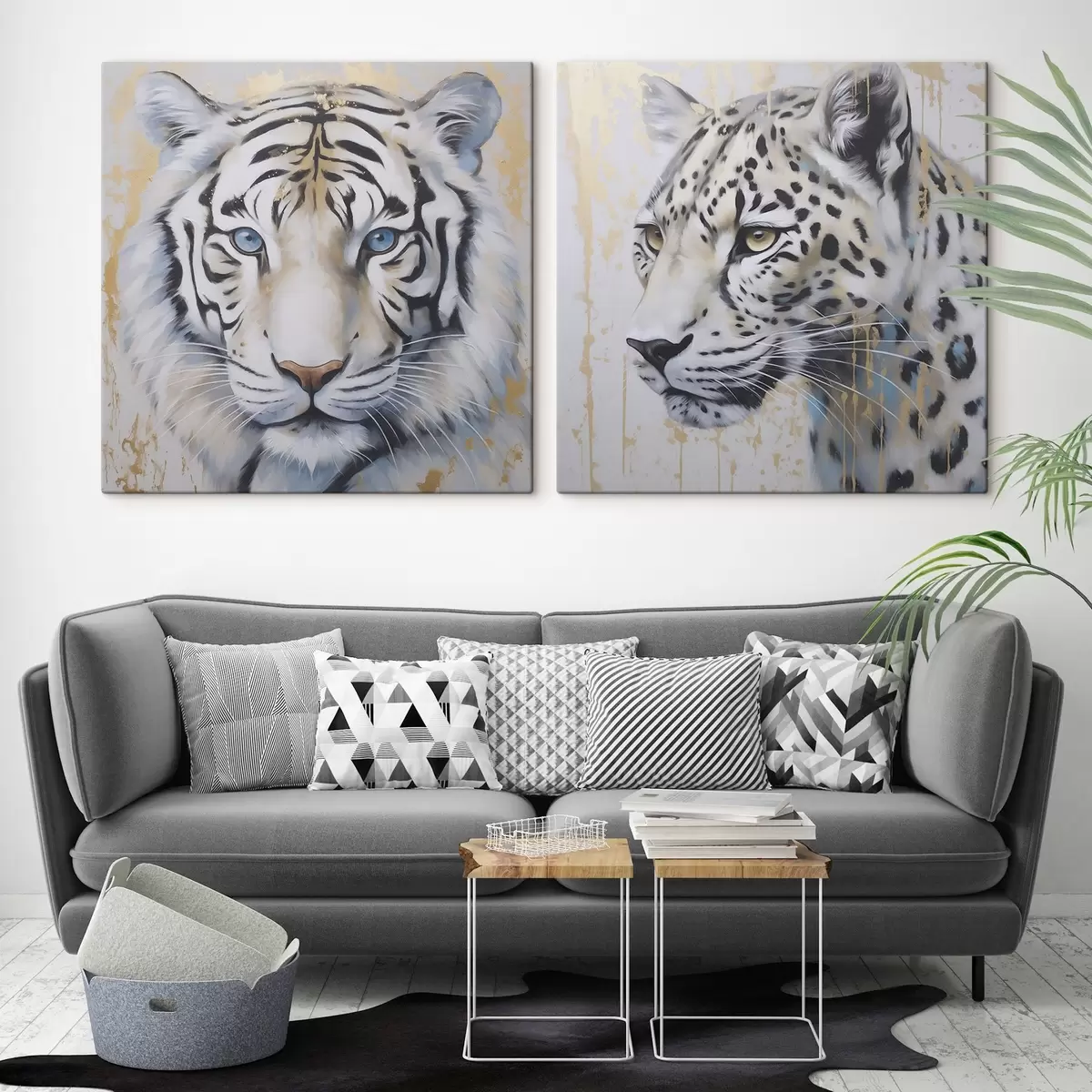 Tablouri Tigru și leopard m00995