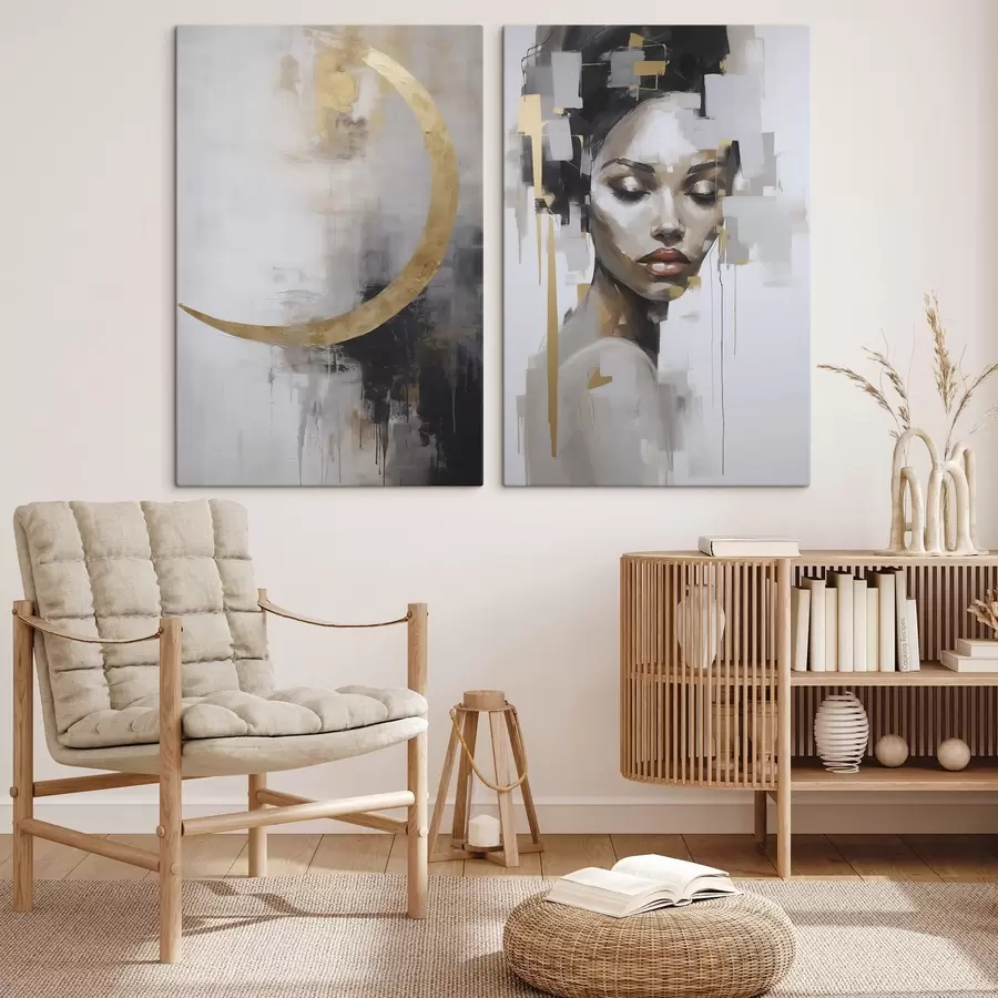 Tablouri Abstracție imitarea picturii m00998