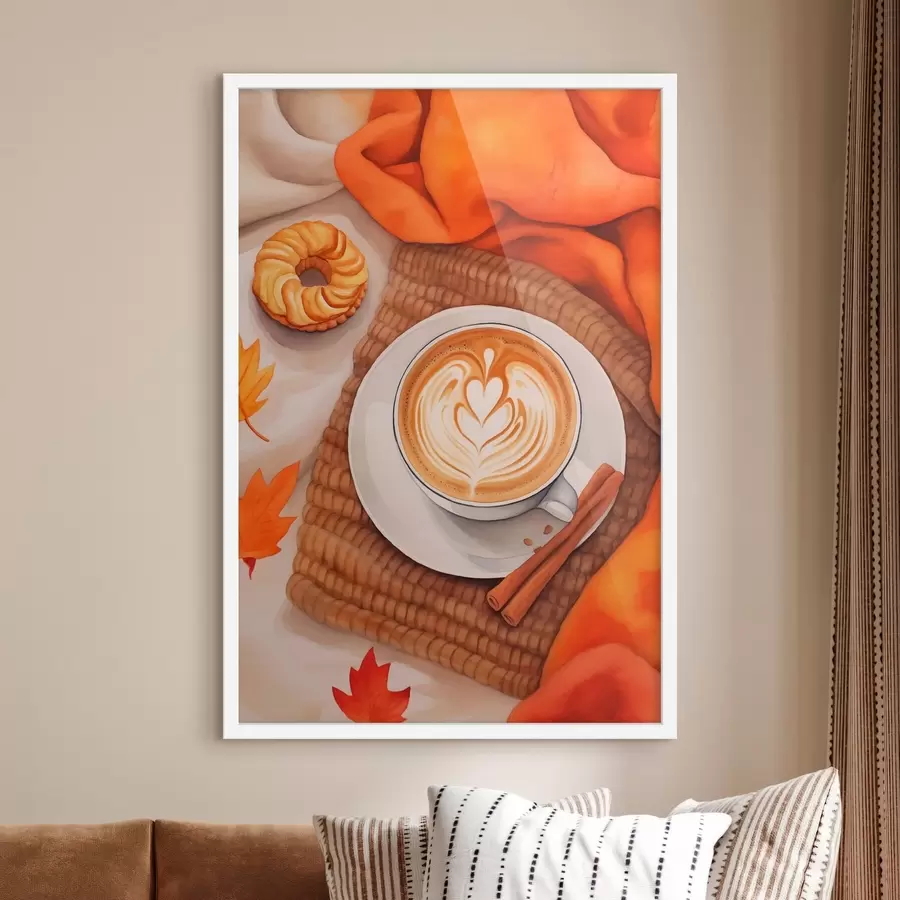 fototapet Latte de toamnă f46623