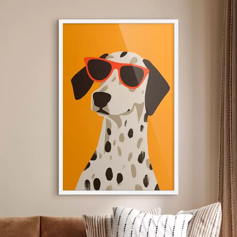 fototapet Dalmatian f46634