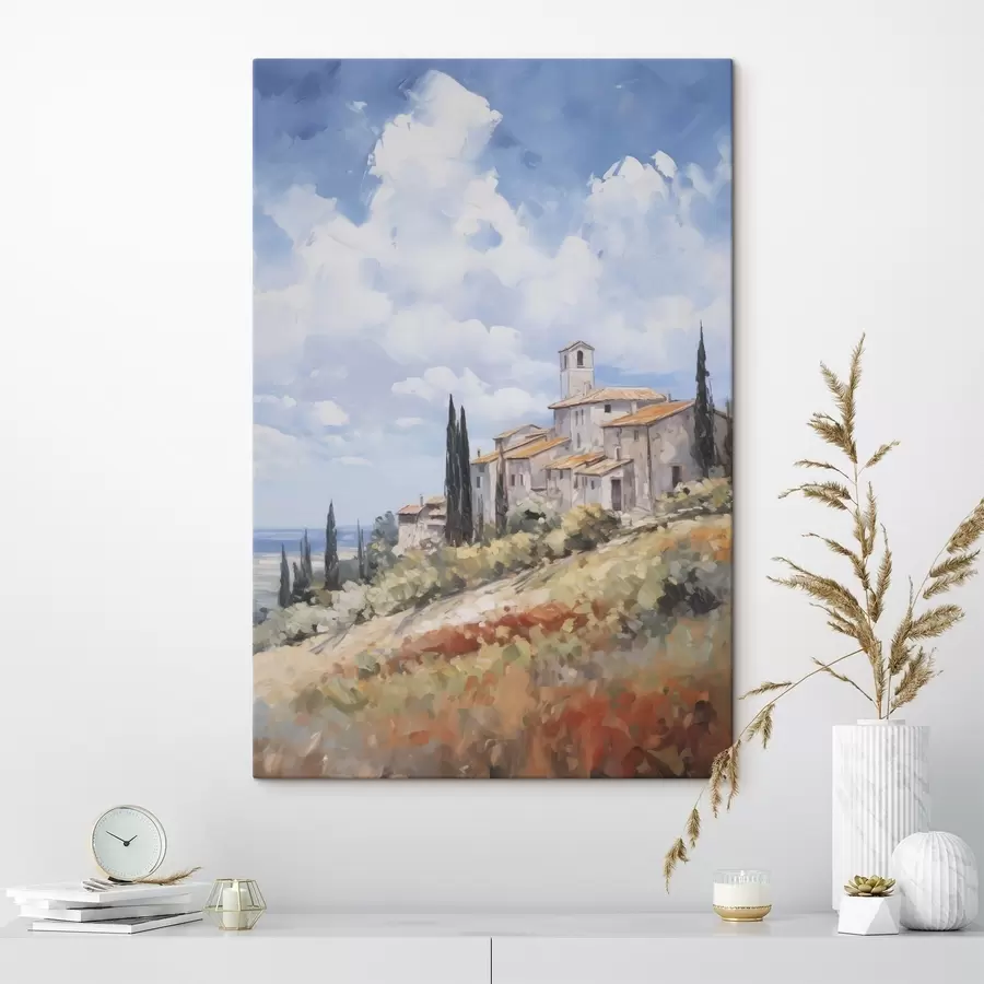 Tablouri Imitarea peisajului rural în pictură s46716