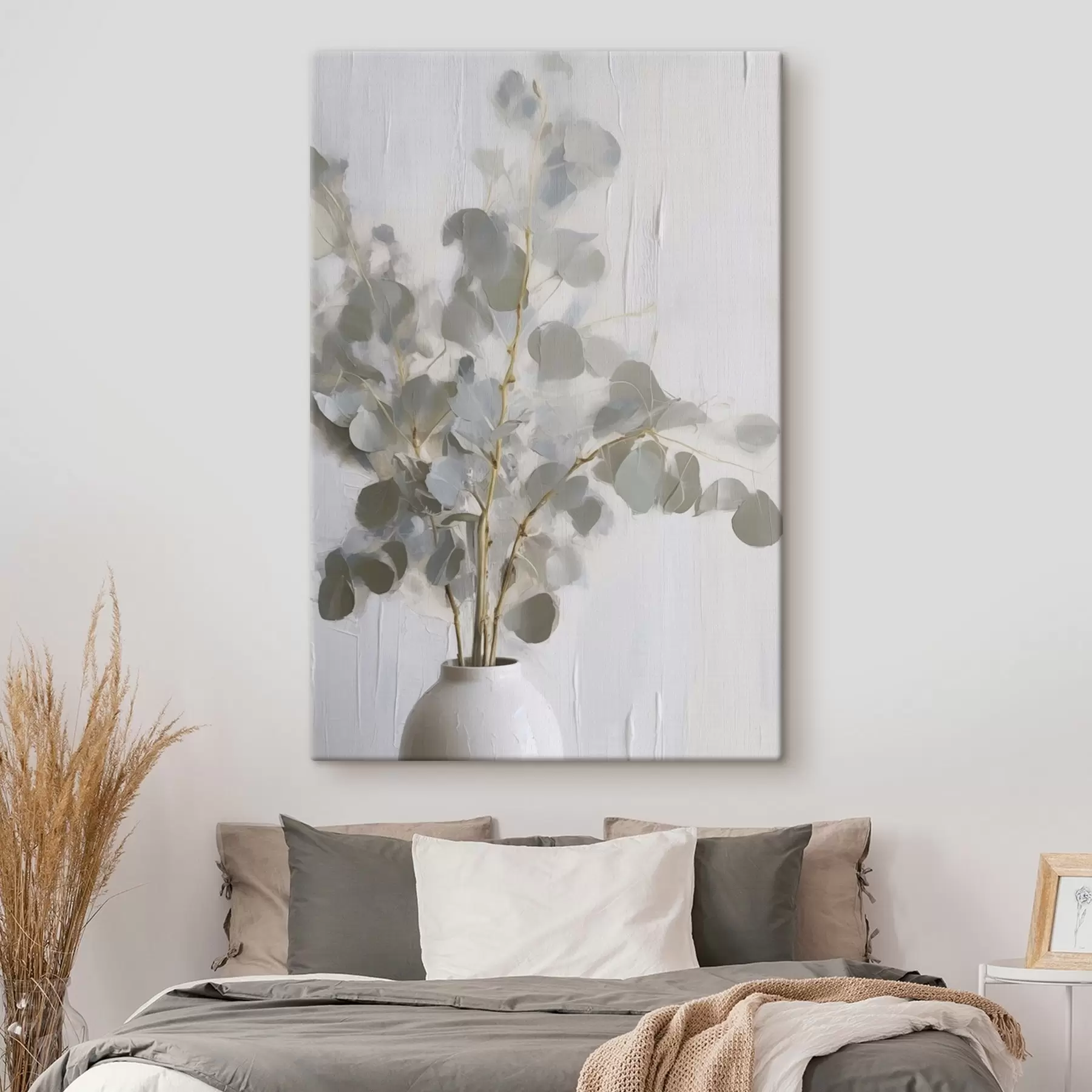 Tablouri Pictură imitație cu crenguțe într-o vază s46719