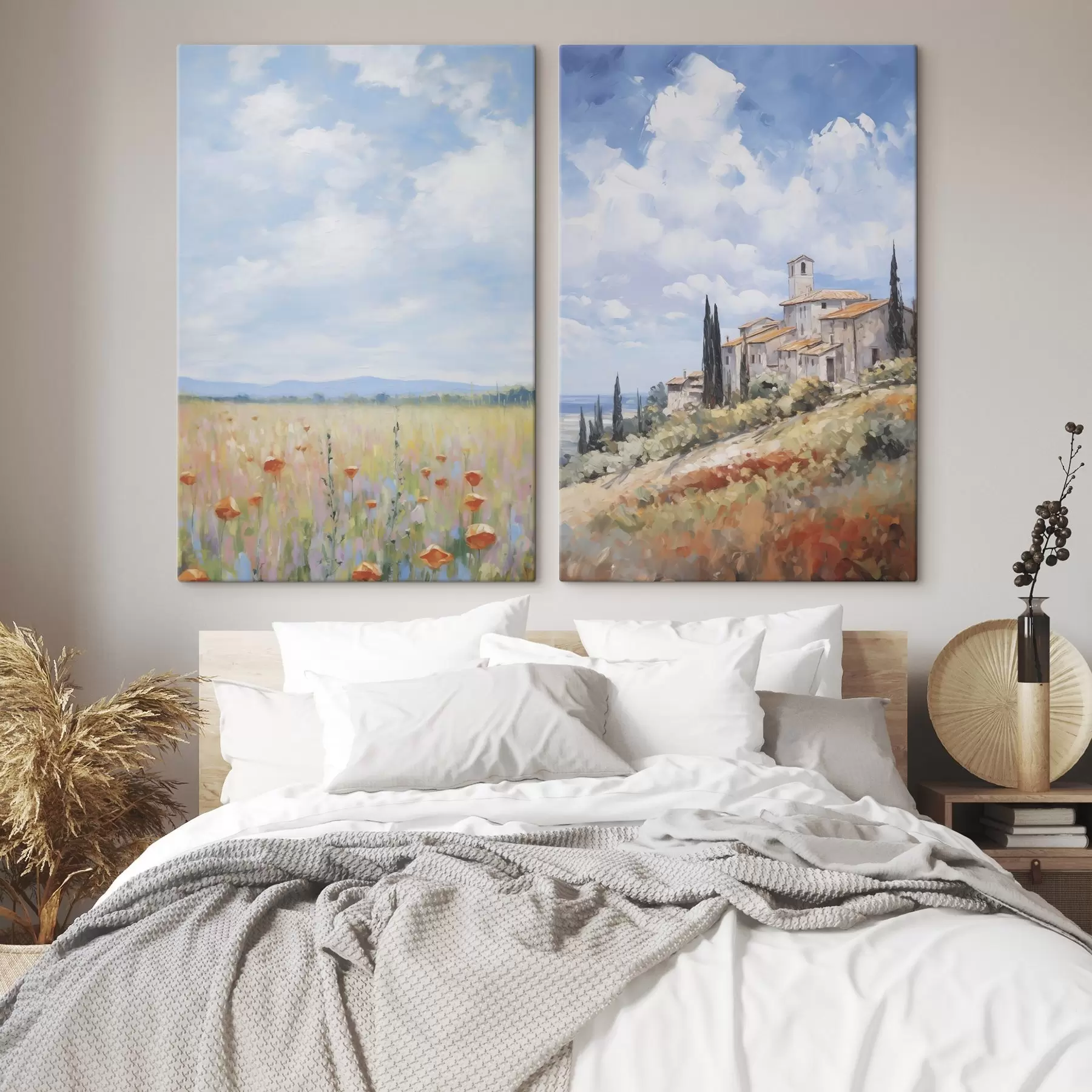 Tablouri Imitarea peisajului rural în pictură m01018