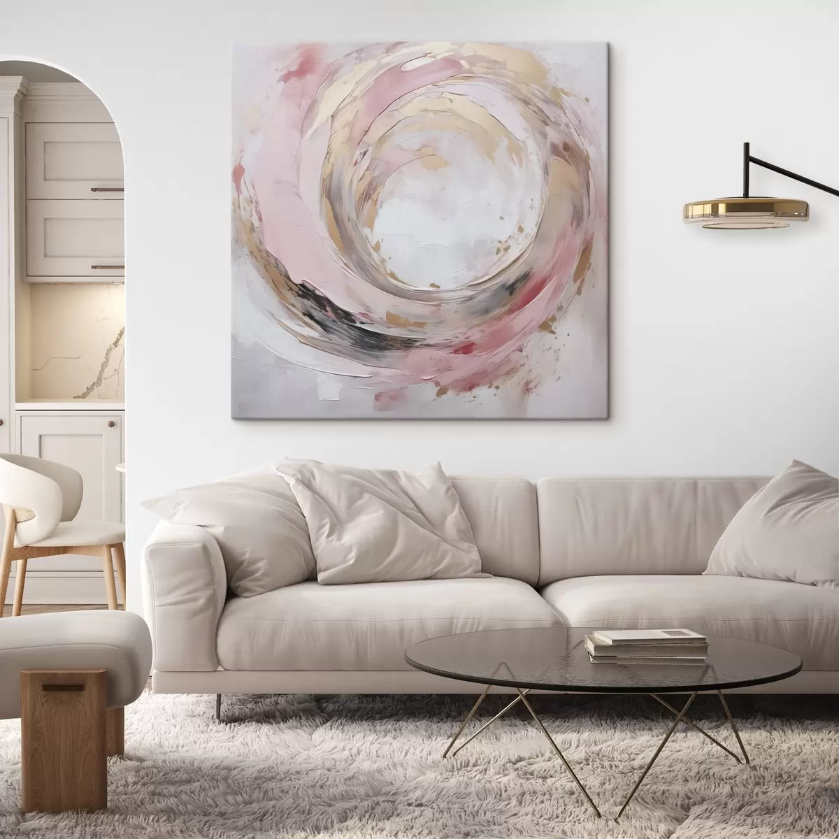 Tablouri Vârtej, pictură imitație s46744