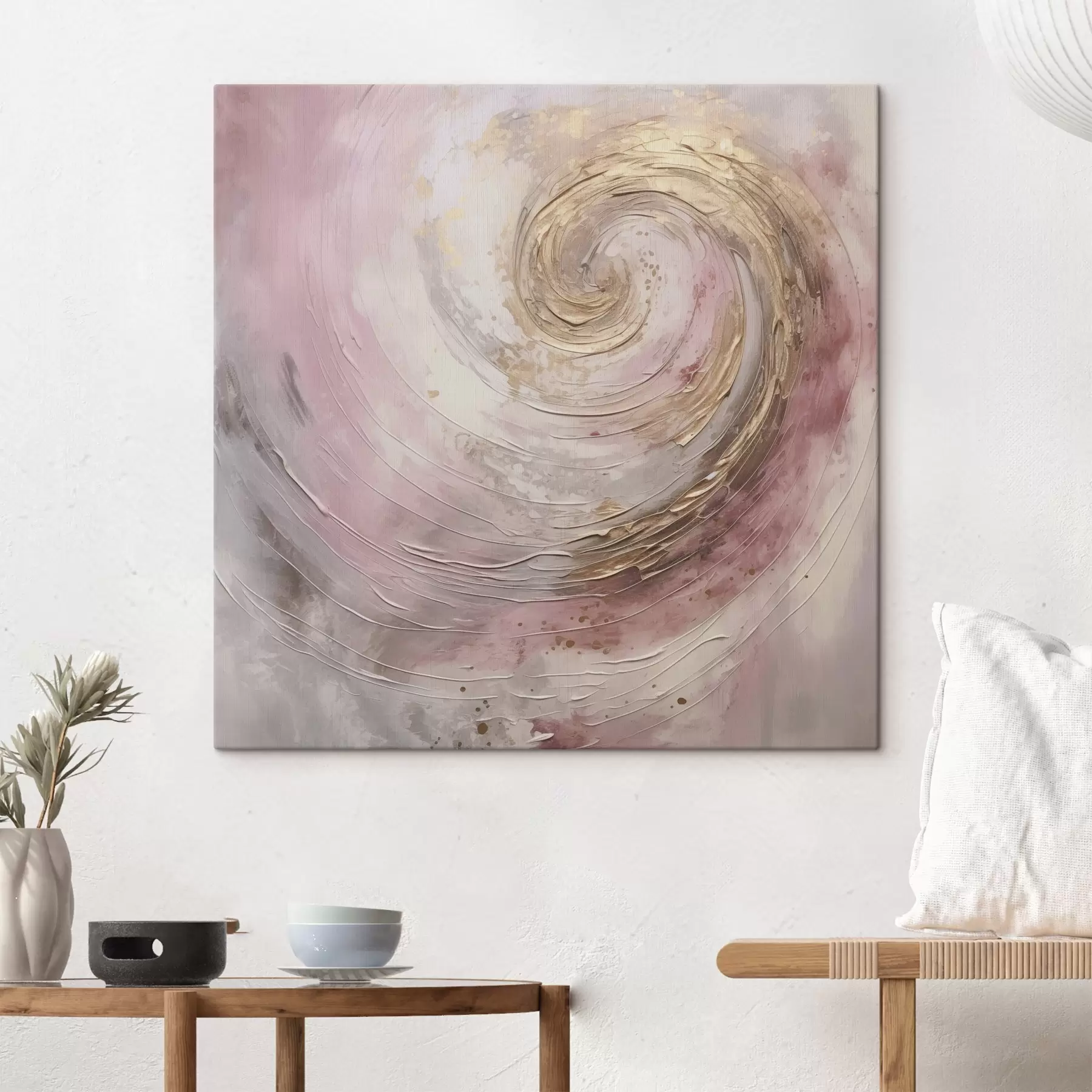 Tablouri Vârtej abstract, pictură imitație s46745