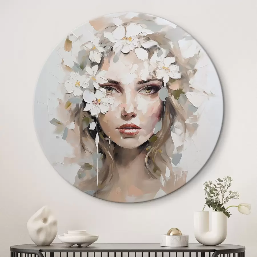 Tablouri Portret abstract imitație de pictură r46749