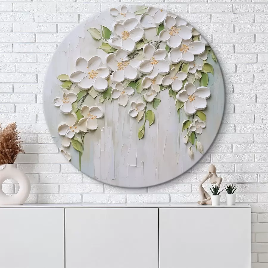 Tablouri Flori abstracte imitație de pictură r46755