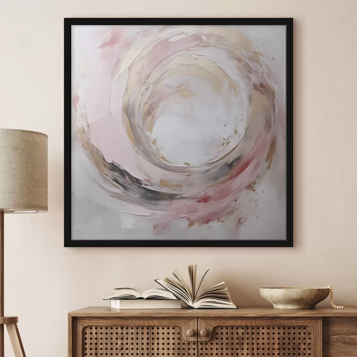 Poster Vârtej, pictură imitație f46744