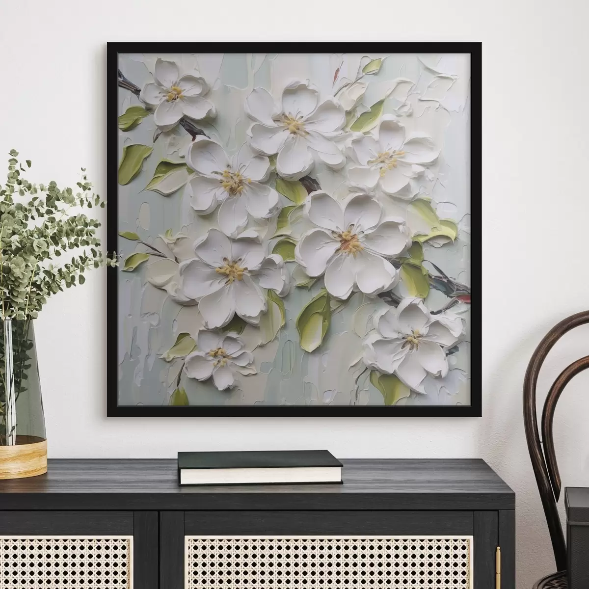 Poster Flori pictura imitație f46754