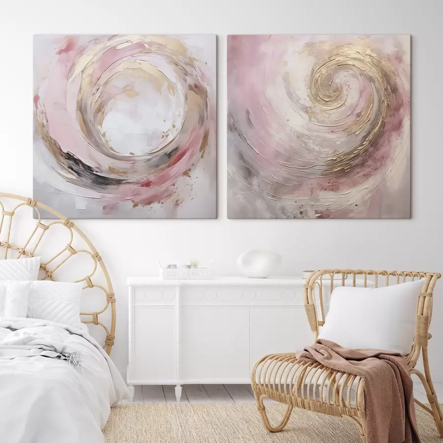 Tablouri Pictură abstractă imitând un vârtej m01028