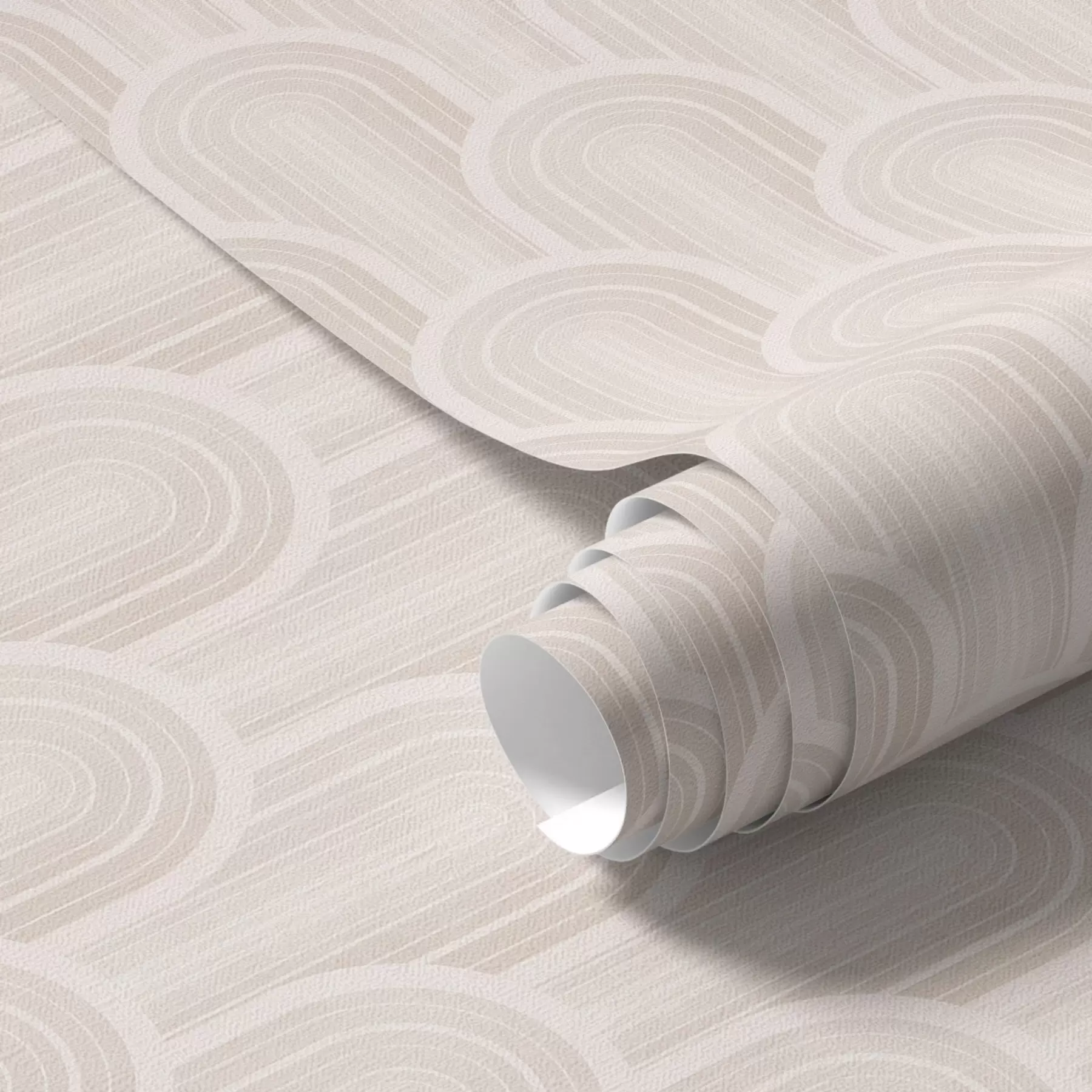 fototapet Module mici în formă de arc, în nuanțe calde de crem-bej a00924