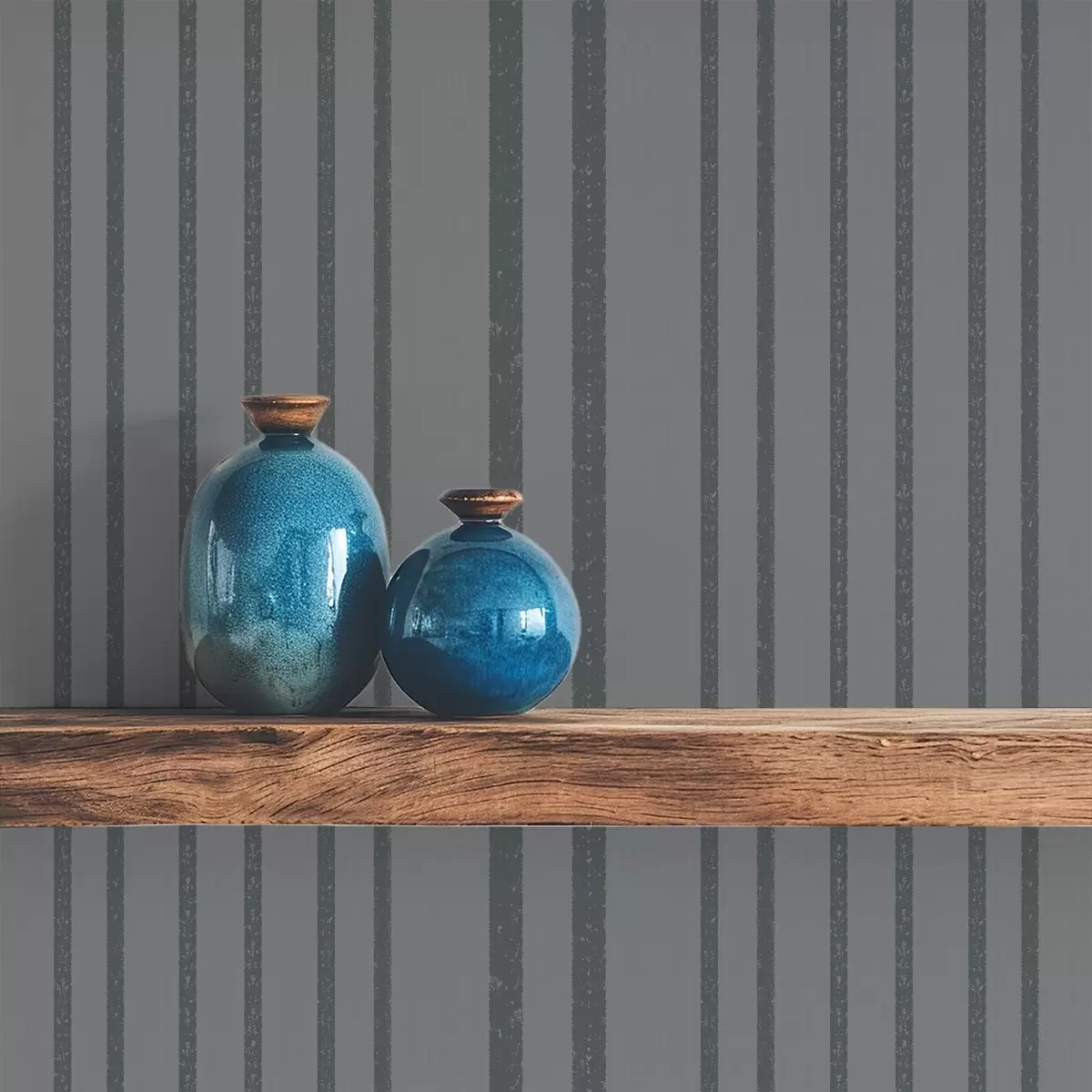 Wallpaper Fundal gri închis cu dungi verticale texturate a00979v1